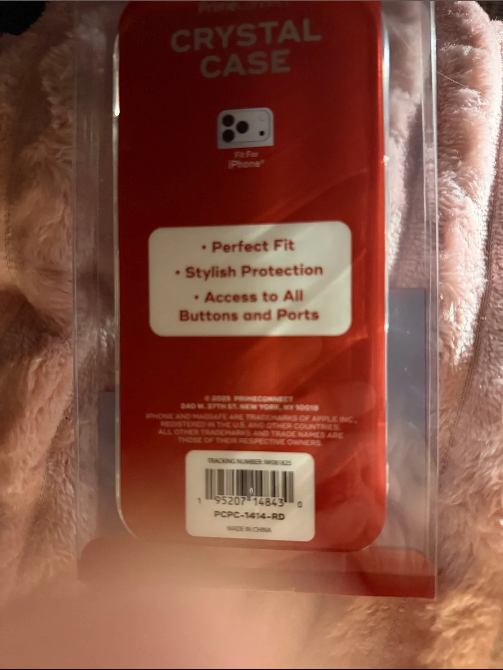 Prime connect crystal case